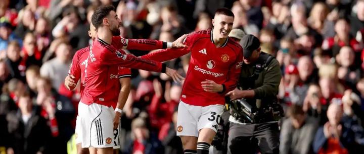 传射建功,B费当选与水晶宫一役曼联队内最佳球员 新闻