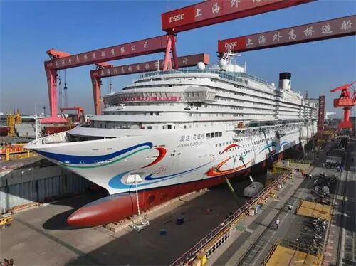  年底交付！第二艘国产大型邮轮即将出坞 新闻