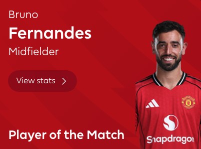 传射建功,B费当选曼联vs水晶宫全场最佳球员 新闻 传射建功,B费当选曼联vs水晶宫全场最佳球员 新闻