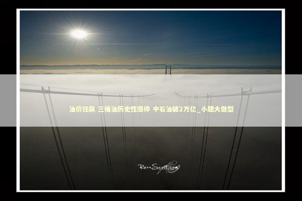 油价狂飙 三桶油历史性涨停 中石油破2万亿_小题大做型 新闻