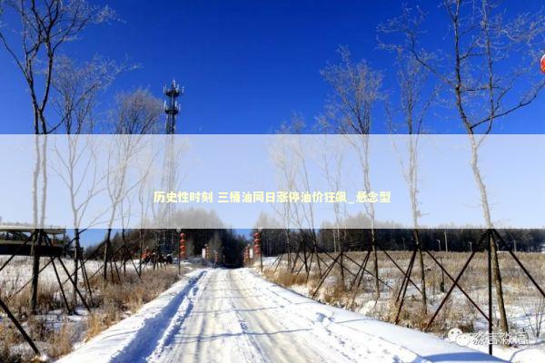 历史性时刻 三桶油同日涨停油价狂飙_悬念型 新闻