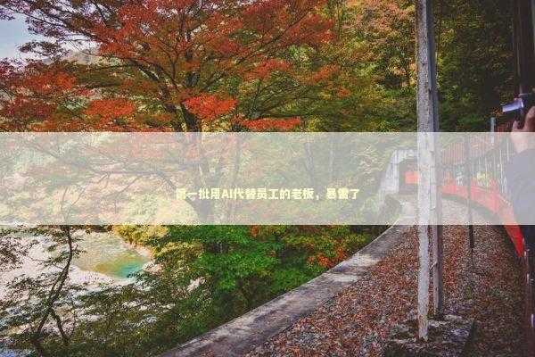 第一批用AI代替员工的老板，暴雷了 新闻