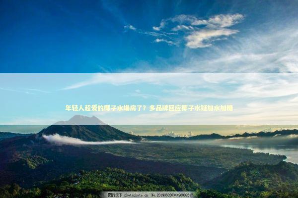 年轻人超爱的椰子水塌房了?多品牌回应椰子水疑加水加糖 年轻人超爱的椰子水塌房了?多品牌回应椰子水疑加水加糖 新闻